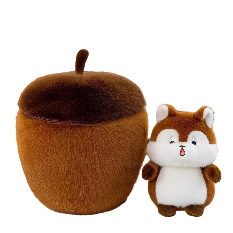 Peluche Écureuil avec Gland