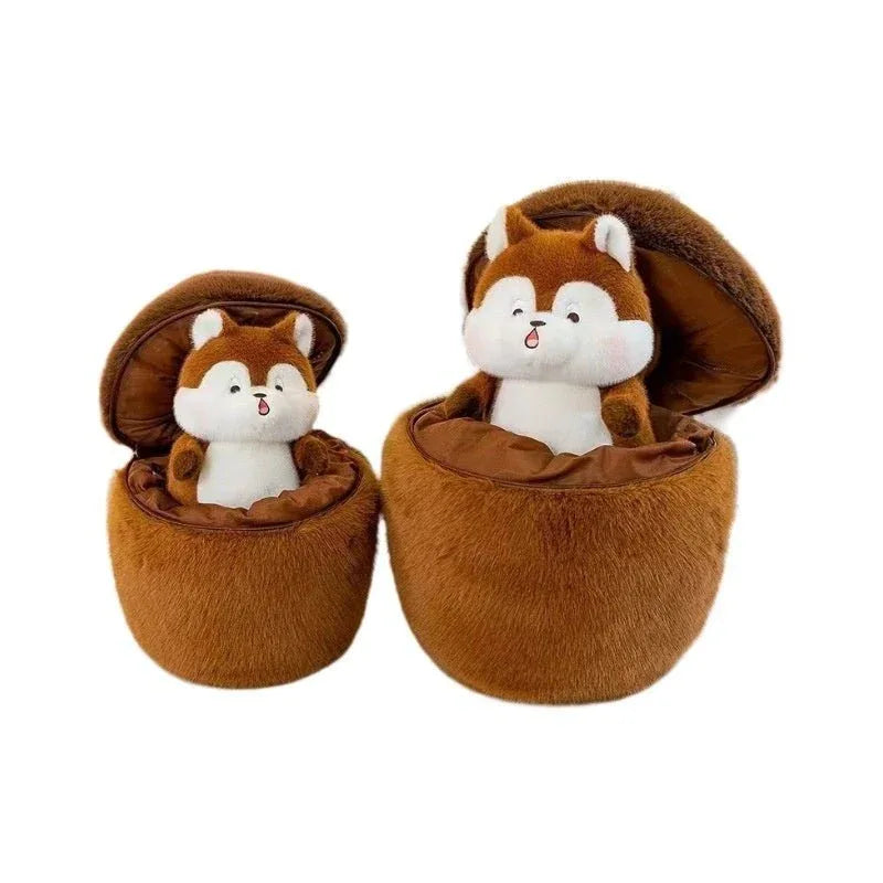 Peluche Écureuil avec Gland