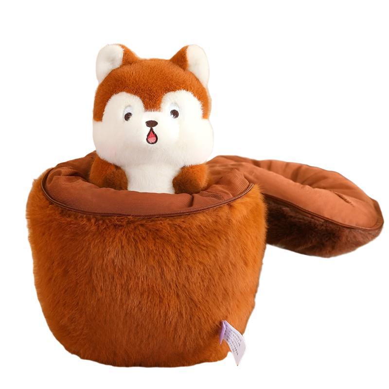 Peluche Écureuil avec Gland