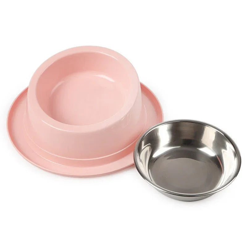 Gamelle pour chat en acier inoxydable