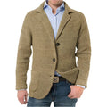 Gilet à col montant en tricot décontracté