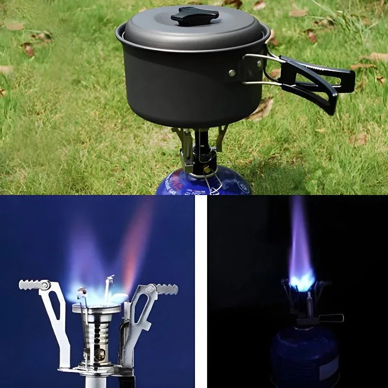 Mini réchaud de camping robuste et fiable