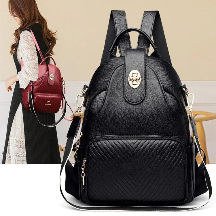 Stylischer Multifunktionaler Damen-Rucksack mit Schultergurt