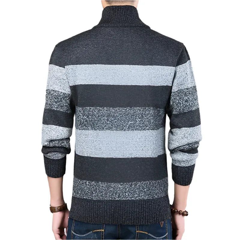 Cardigan épais et chaud en tricot pour homme