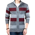 Cardigan épais et chaud en tricot pour homme