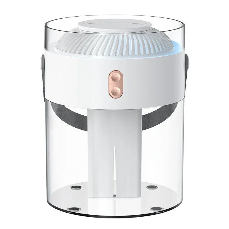 Humidificateur à double pulvérisation grande capacité transparent