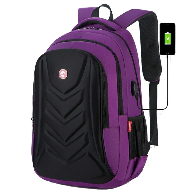 USB Lade Anti-Diebstahl Laptop-Computer-Tasche Unisex Rucksack
