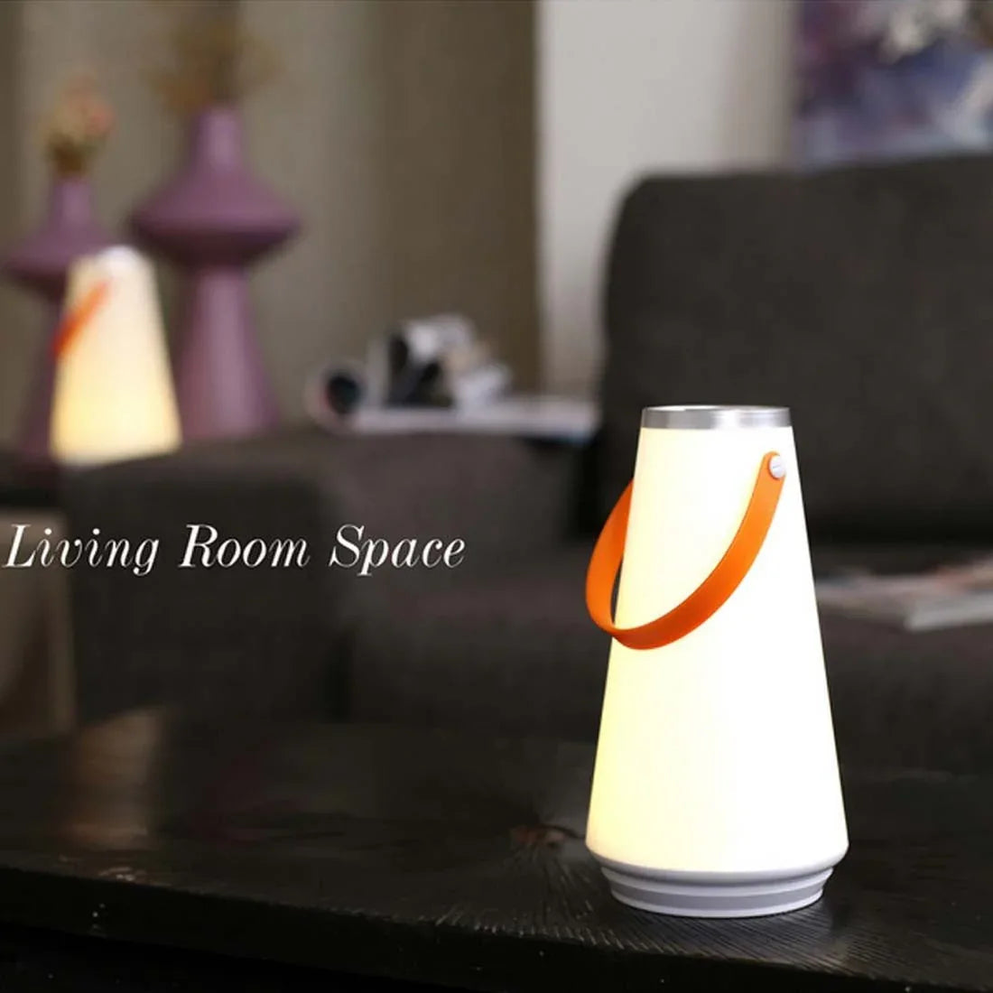 Lampe de table veilleuse rétro vintage rechargeable par USB