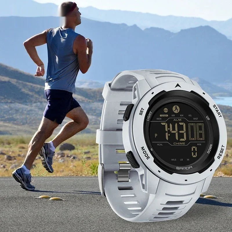Montre Connectée Unisexe Multifonctionnelle Étanche et Antichoc