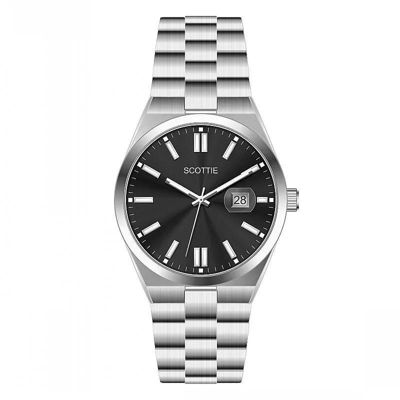 Montre à quartz étanche en acier pour femmes