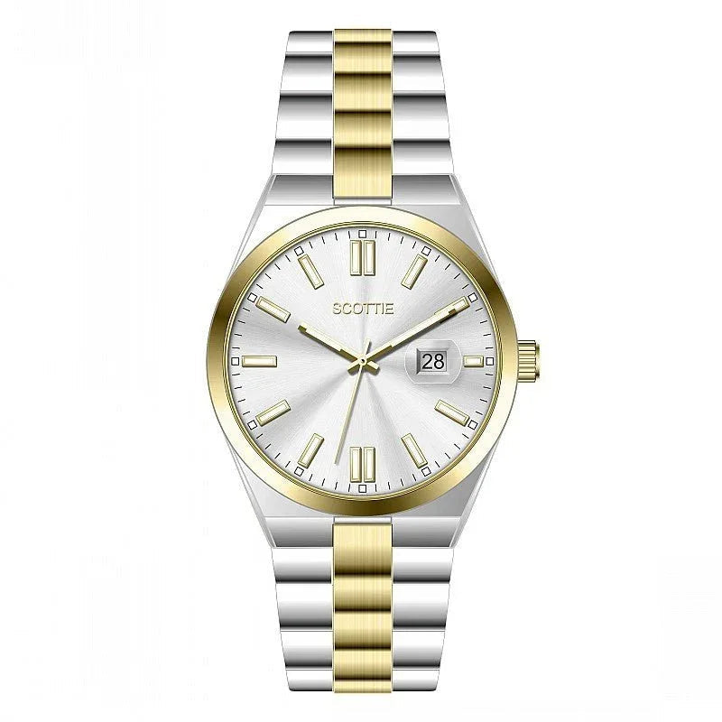 Montre à quartz étanche en acier pour femmes