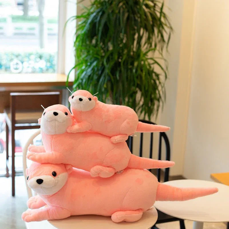 Loutre en peluche jouet en peluche sauvage