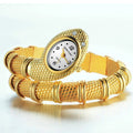Damen Schlangen-Armbanduhr