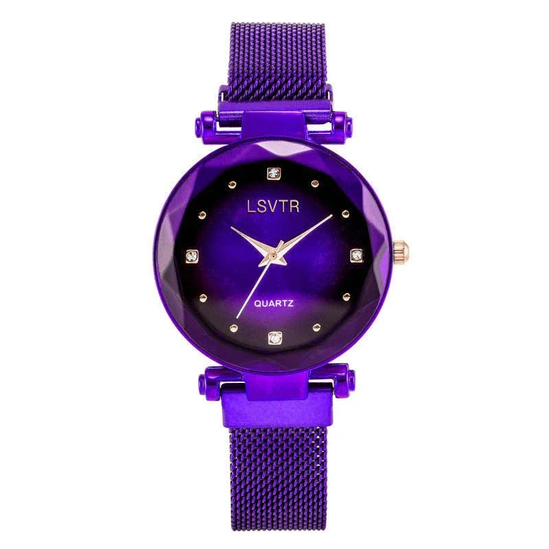Montre à quartz étoilée pour femme