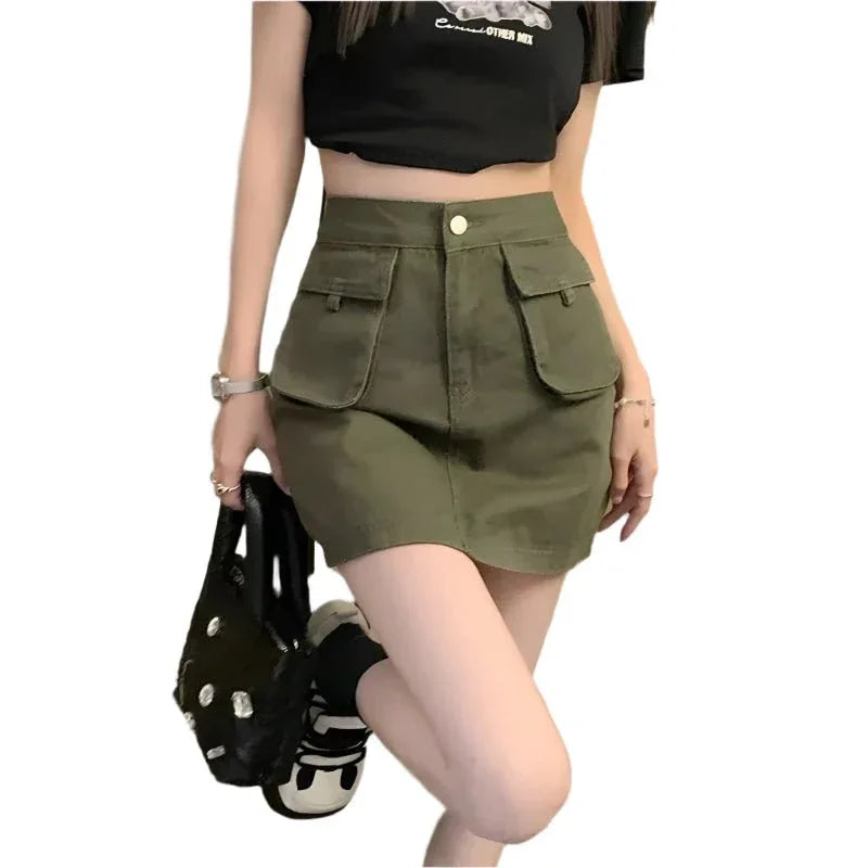 Damen Arbeitskleidung A-Linie Rock mit hoher Taille