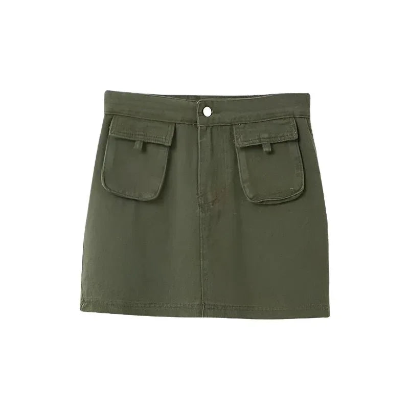 Damen Arbeitskleidung A-Linie Rock mit hoher Taille