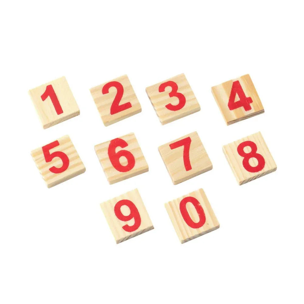 Hölzernes Zähl-Intelligenz-Montessori-Rechenspielzeug für frühe Bildung für Kinder & Babys