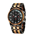 Montres en bois à quartz avec grand cadran
